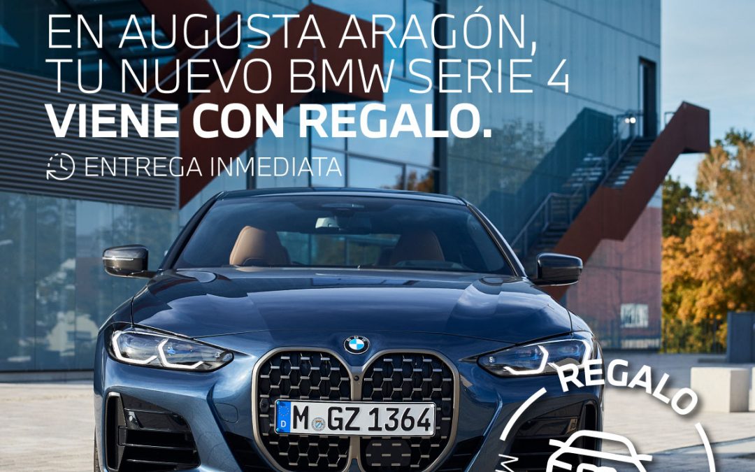 BMW Serie 4 viene con regalo.