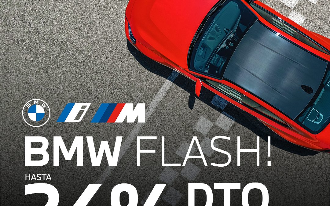 BMW Flash! Hasta 24% DTO